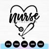 nurse stethoscope svg png eps dxf