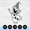 olaf svg cut file for cricut