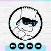 bart sunglasses svg