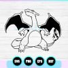 charizard svg outline