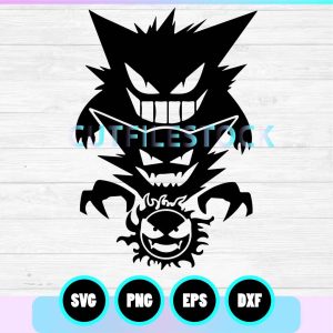 gastly haunter gengar svg