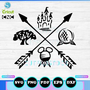 disney world parks svg