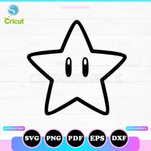 mario star svg