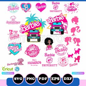 barbie svg bundle