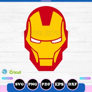 iron man head svg