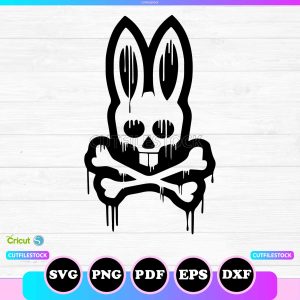 evil bunny svg