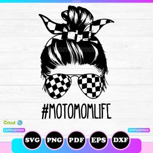 moto mom life svg png