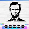 abraham lincoln svg silhouette