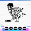 hockey skeleton svg