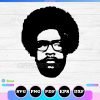 questlove svg silhouette