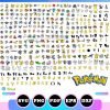 Pokemon SVG Bundle 350+
