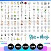 Rick and Morty Svg Bundle