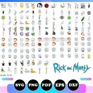Rick and Morty Svg Bundle