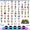 Super Mario svg bundle