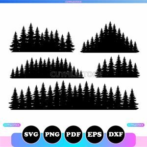Treeline-Forest-SVG