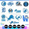 Detroit Lions Bundle Svg